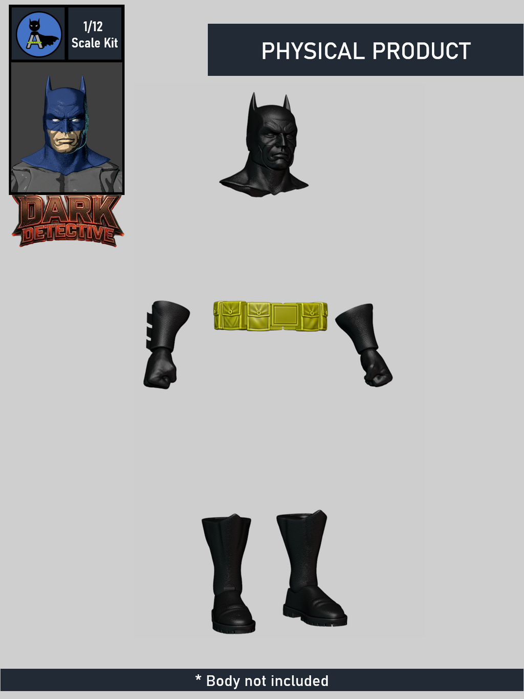 Dark Detective (Fan Art) - Marvel Legends Conversion Kit