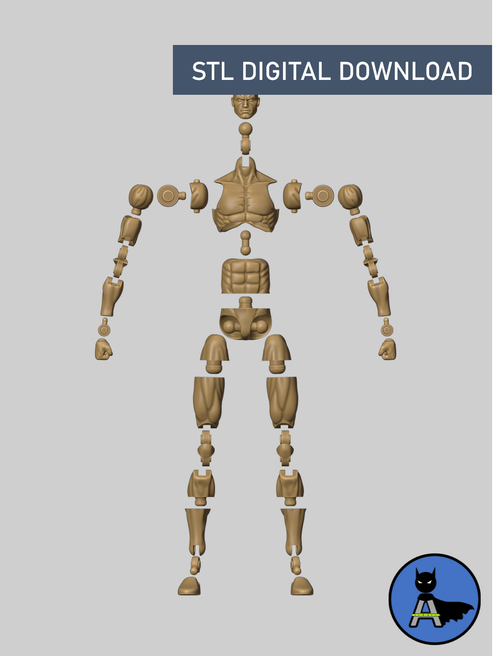 Azrach Toys Base Body - STL Digital Download File