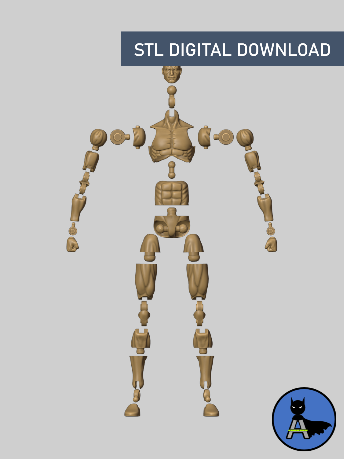 Azrach Toys Base Body - STL Digital Download File