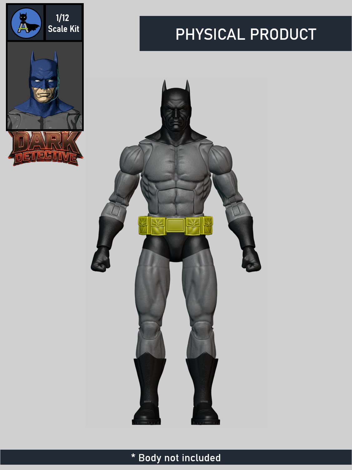 Dark Detective (Fan Art) - Marvel Legends Conversion Kit