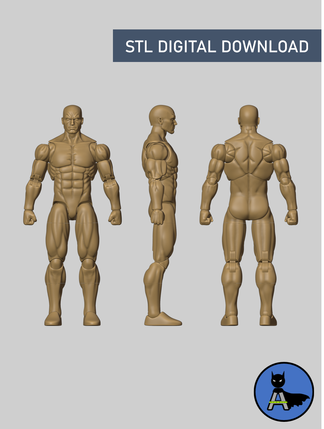 Azrach Toys Base Body - STL Digital Download File
