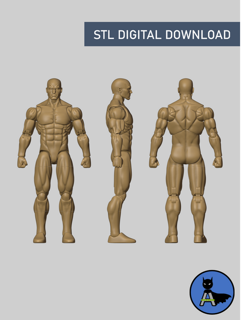 Azrach Toys Base Body - STL Digital Download File