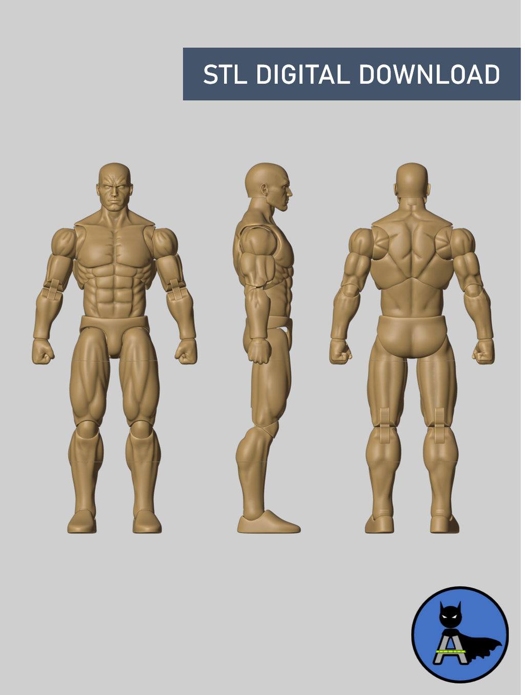 Azrach Toys Base Body - STL Digital Download File