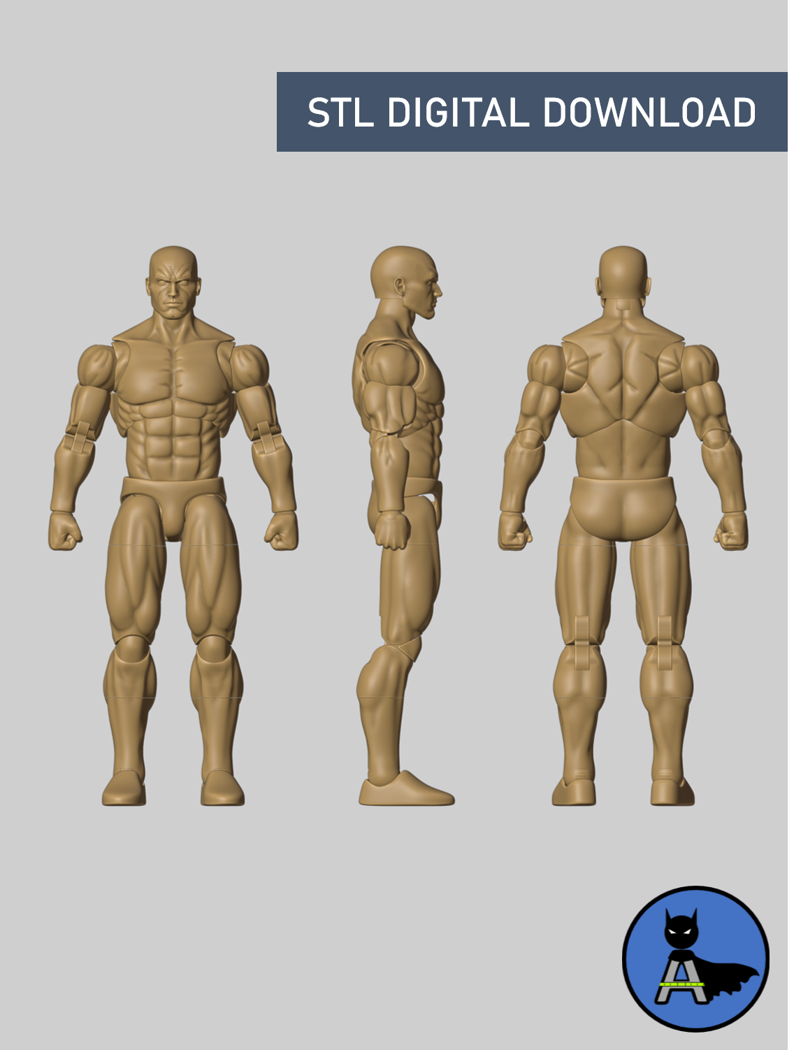 Azrach Toys Base Body - STL Digital Download File