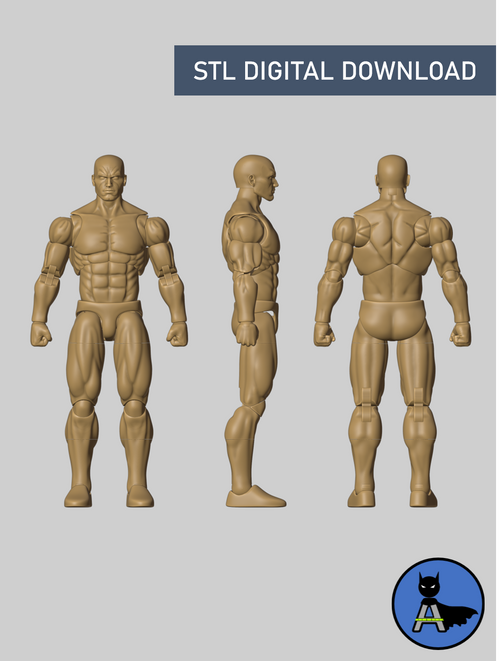 Azrach Toys Base Body - STL Digital Download File
