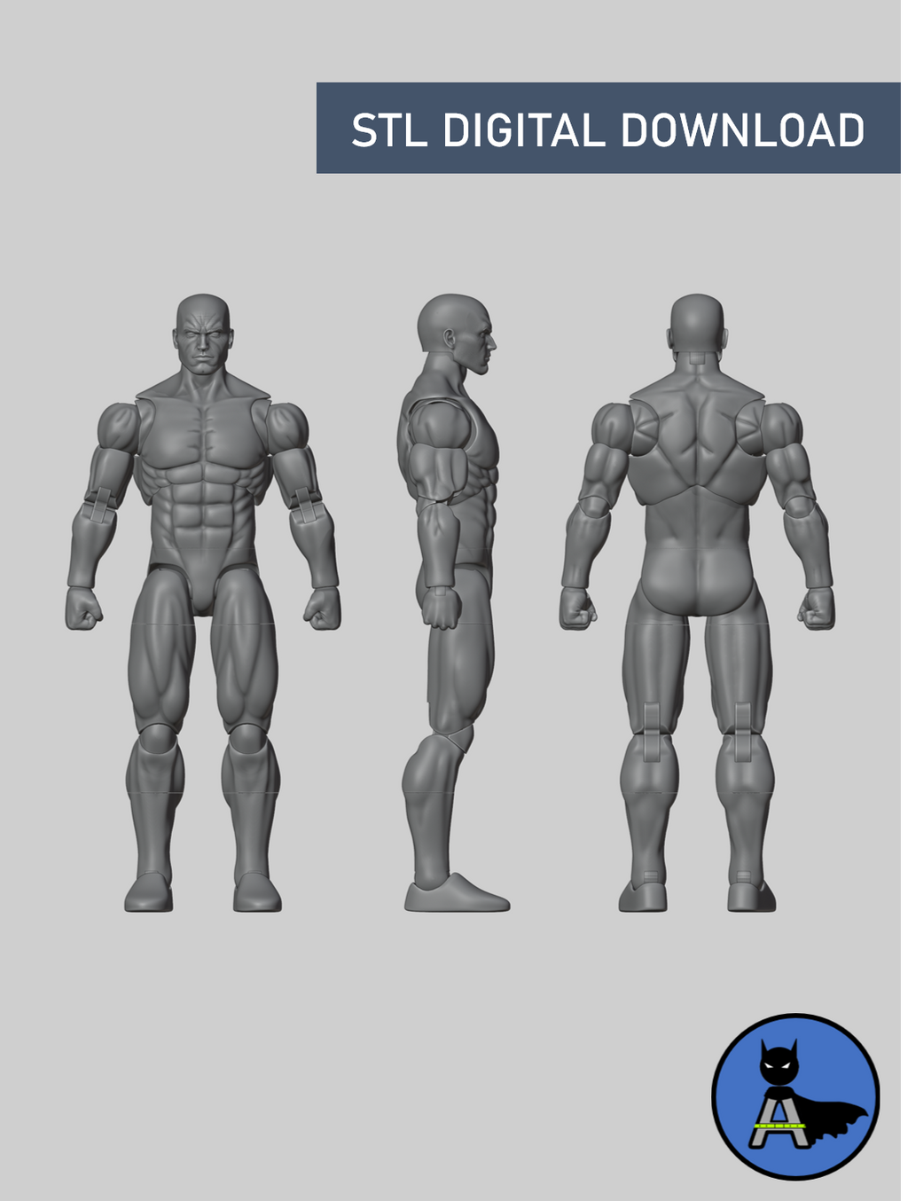 Azrach Toys Base Body - STL Digital Download File