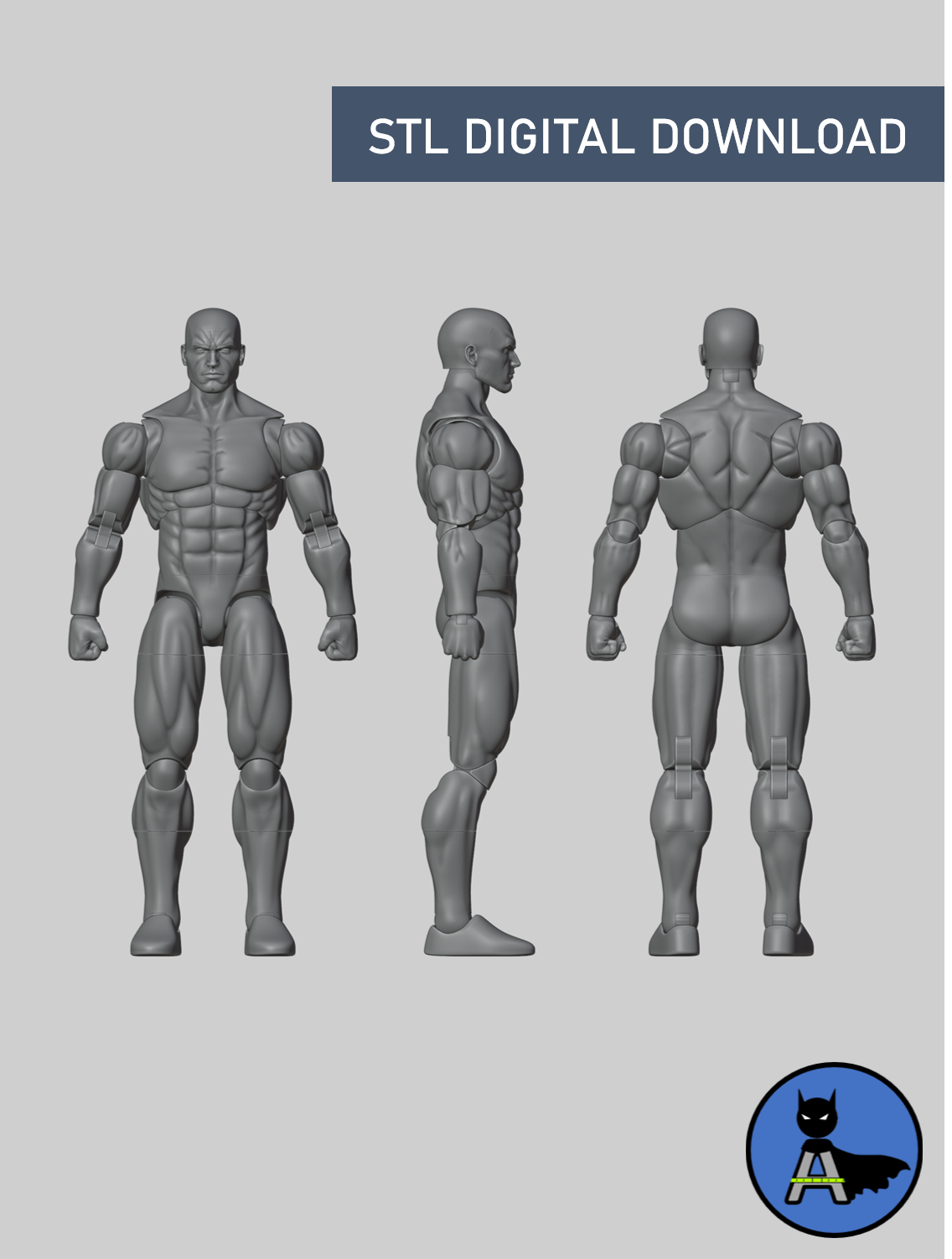 Azrach Toys Base Body - STL Digital Download File