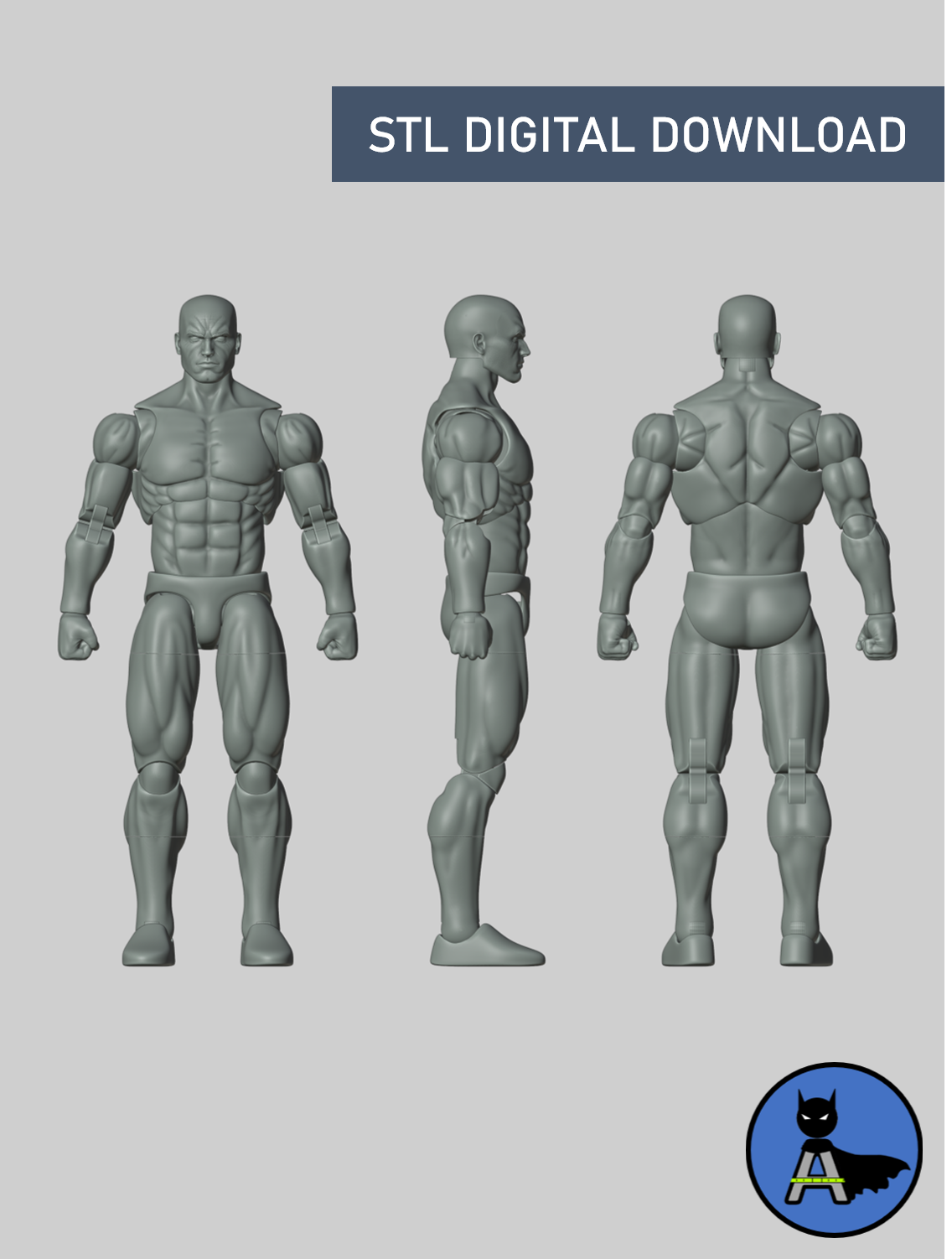 Azrach Toys Base Body - STL Digital Download File
