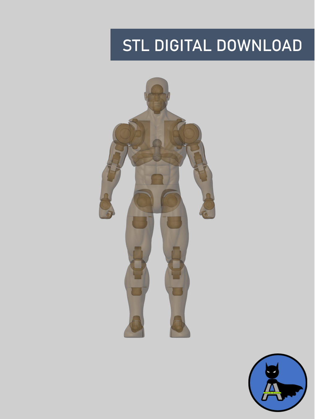 Azrach Toys Base Body - STL Digital Download File