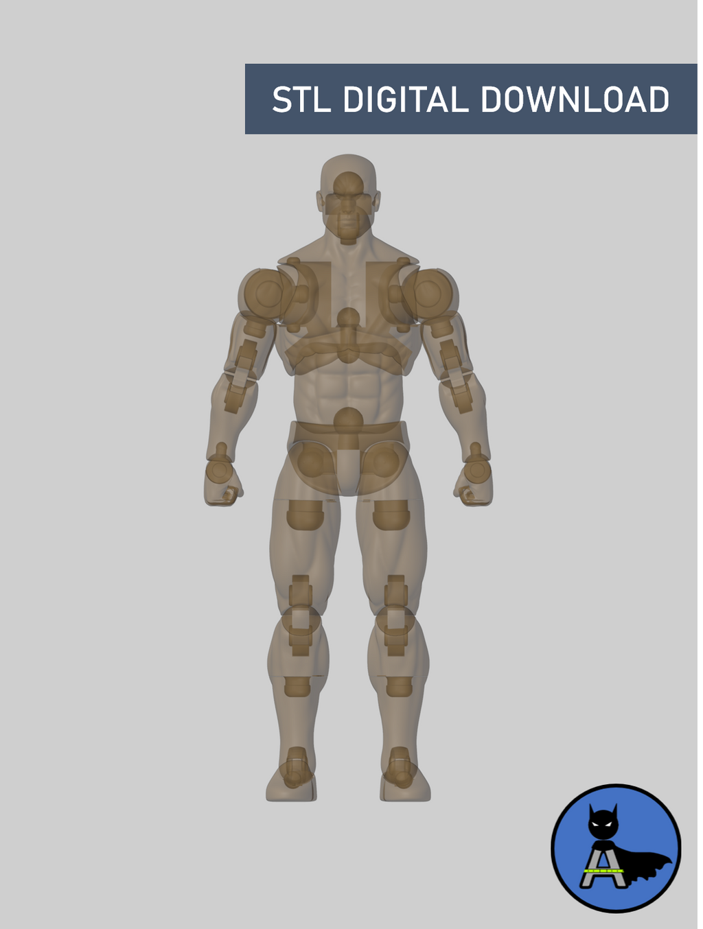 Azrach Toys Base Body - STL Digital Download File