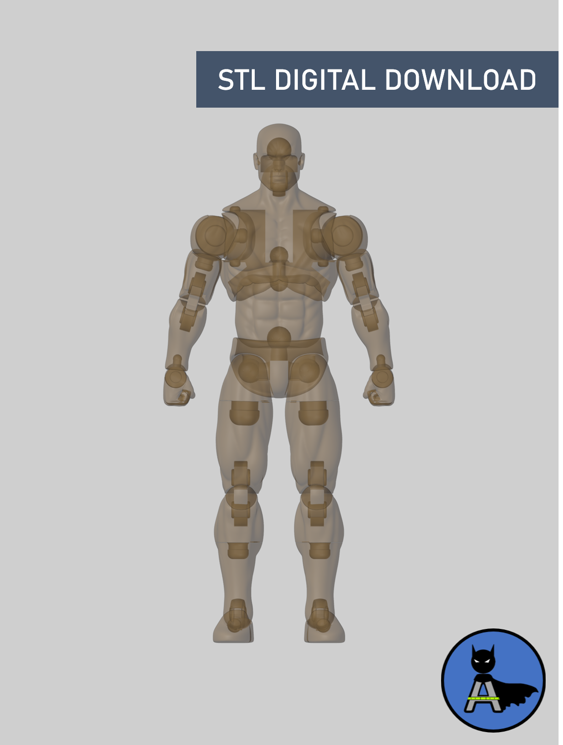 Azrach Toys Base Body - STL Digital Download File