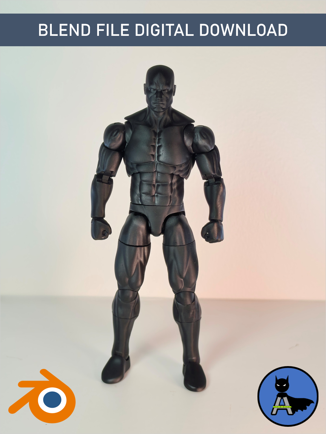 Azrach Toys Base Body – Blender File Digital Download