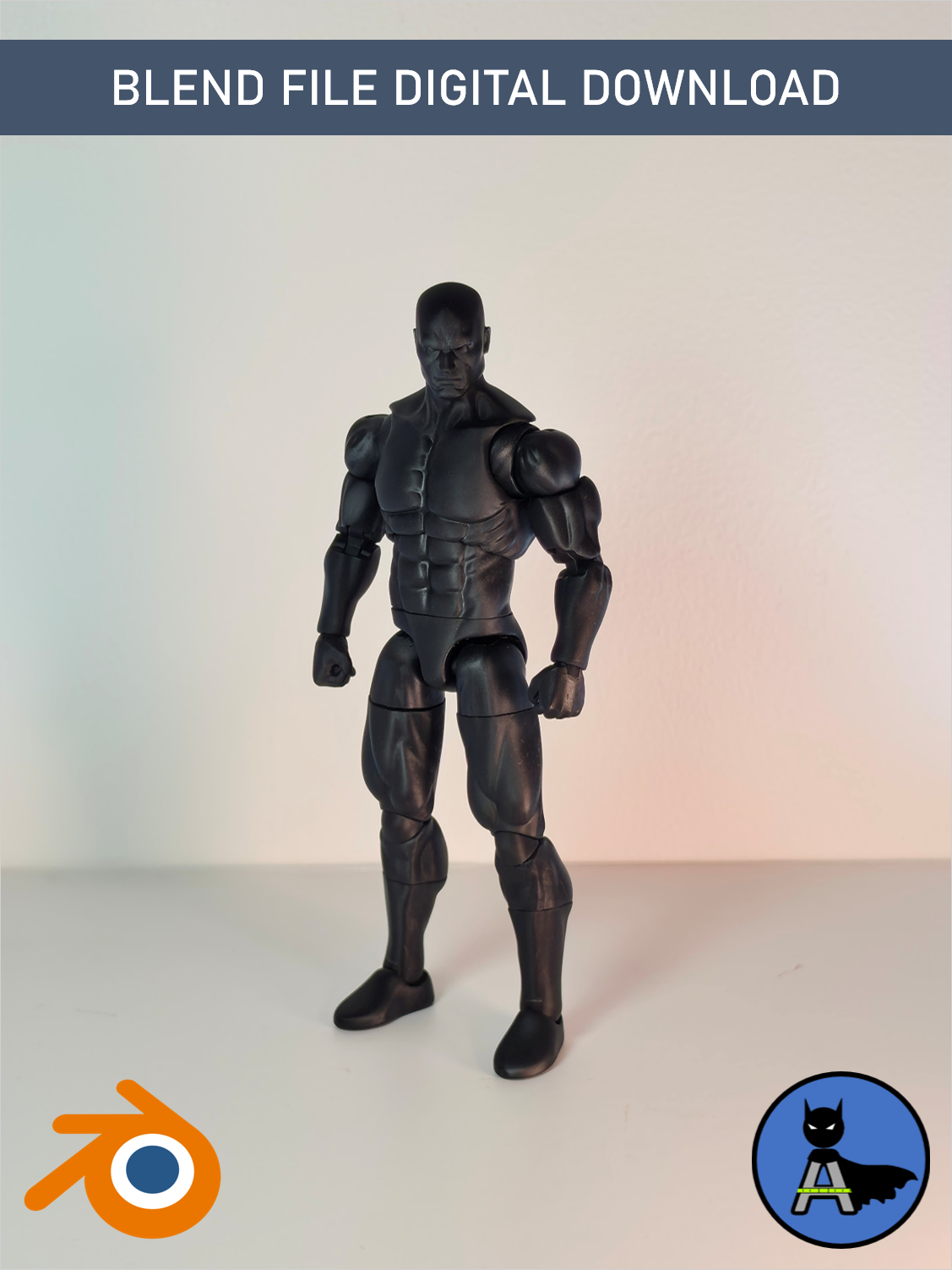 Azrach Toys Base Body – Blender File Digital Download