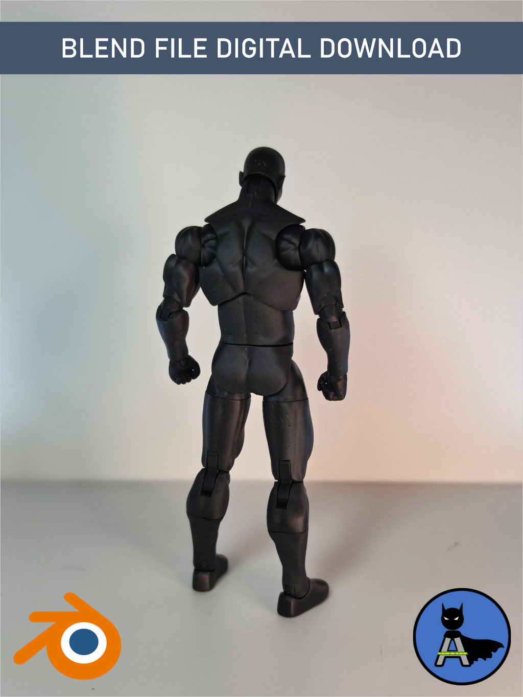 Azrach Toys Base Body – Blender File Digital Download