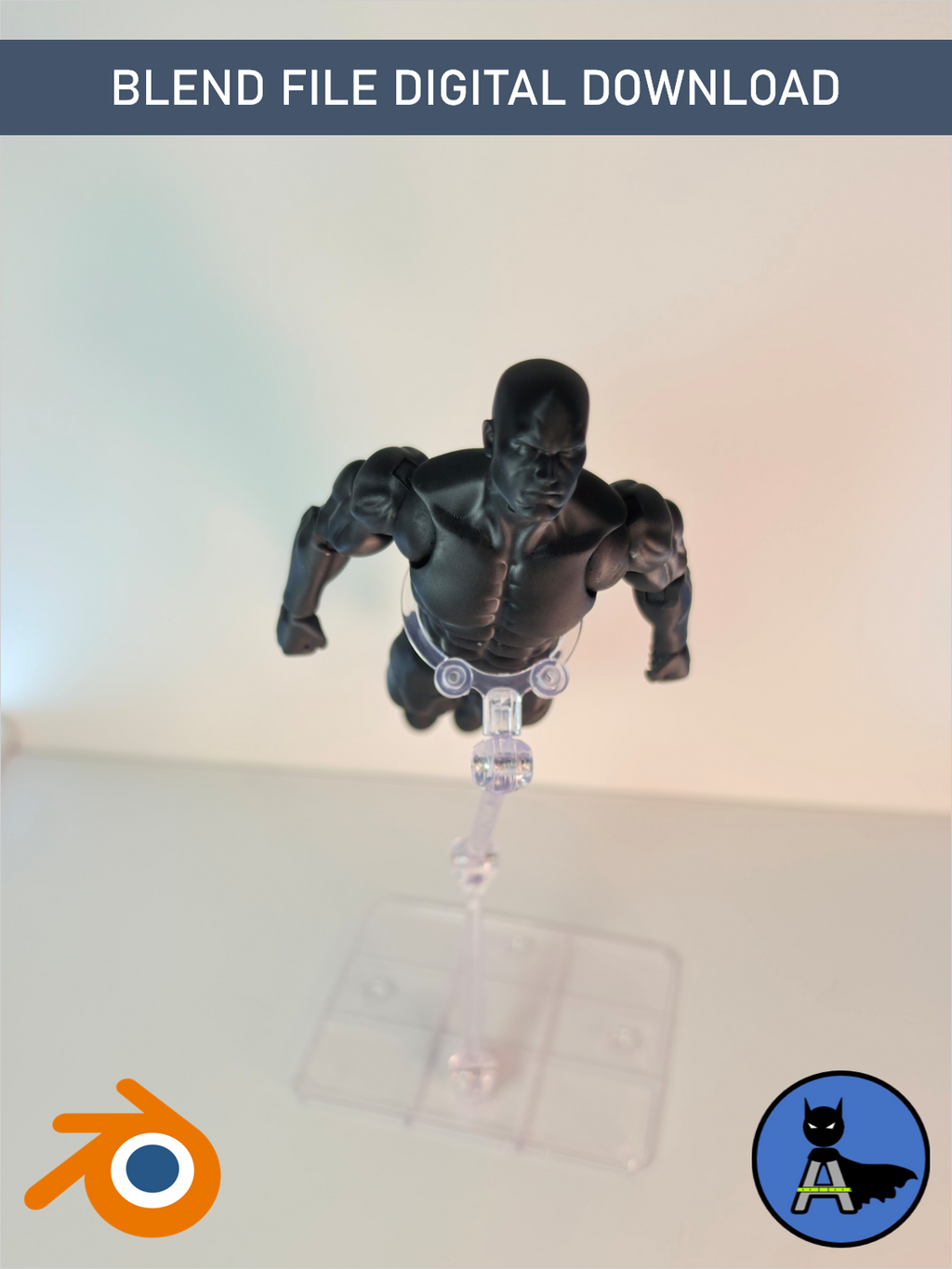 Azrach Toys Base Body – Blender File Digital Download