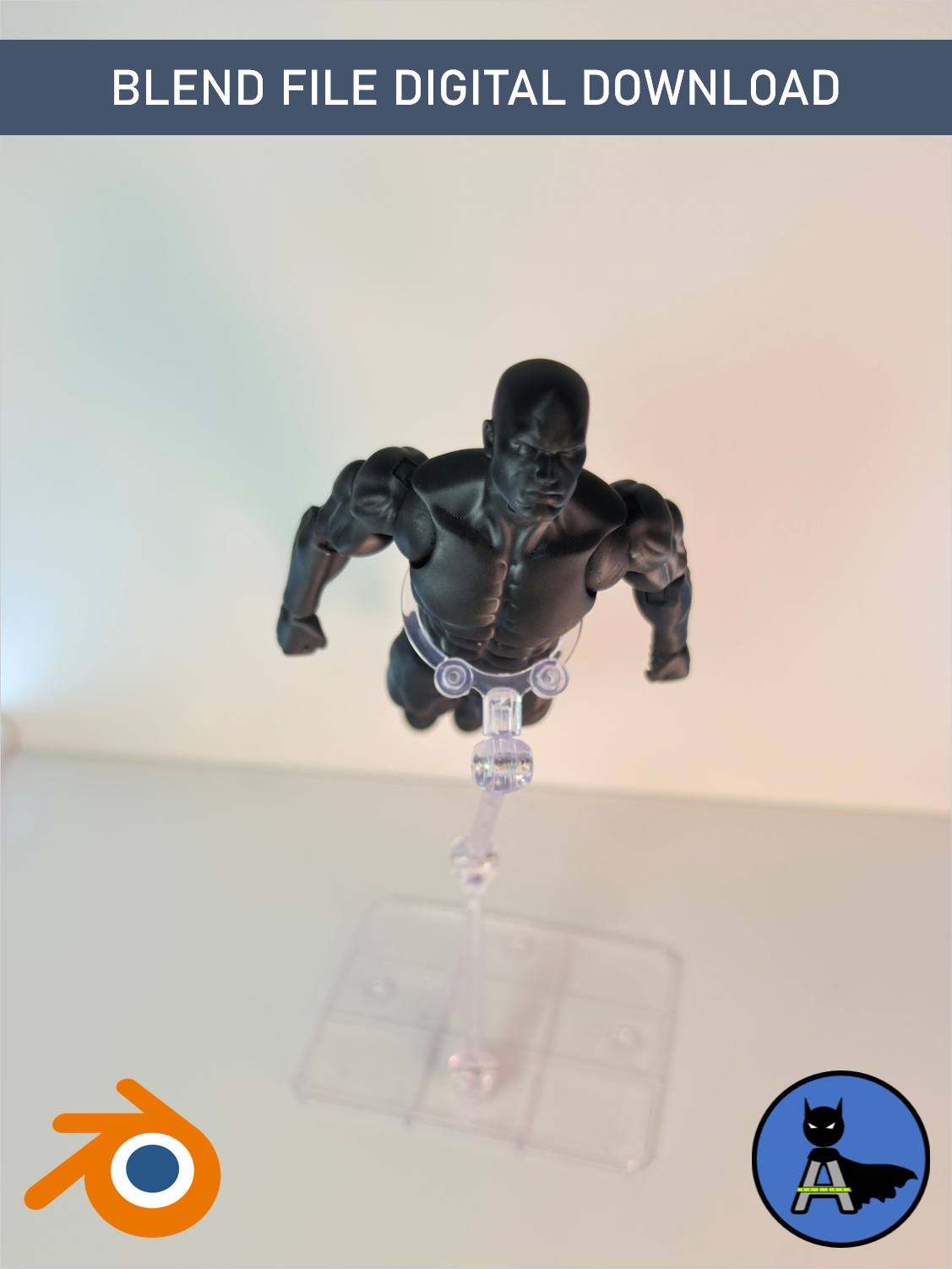 Azrach Toys Base Body – Blender File Digital Download