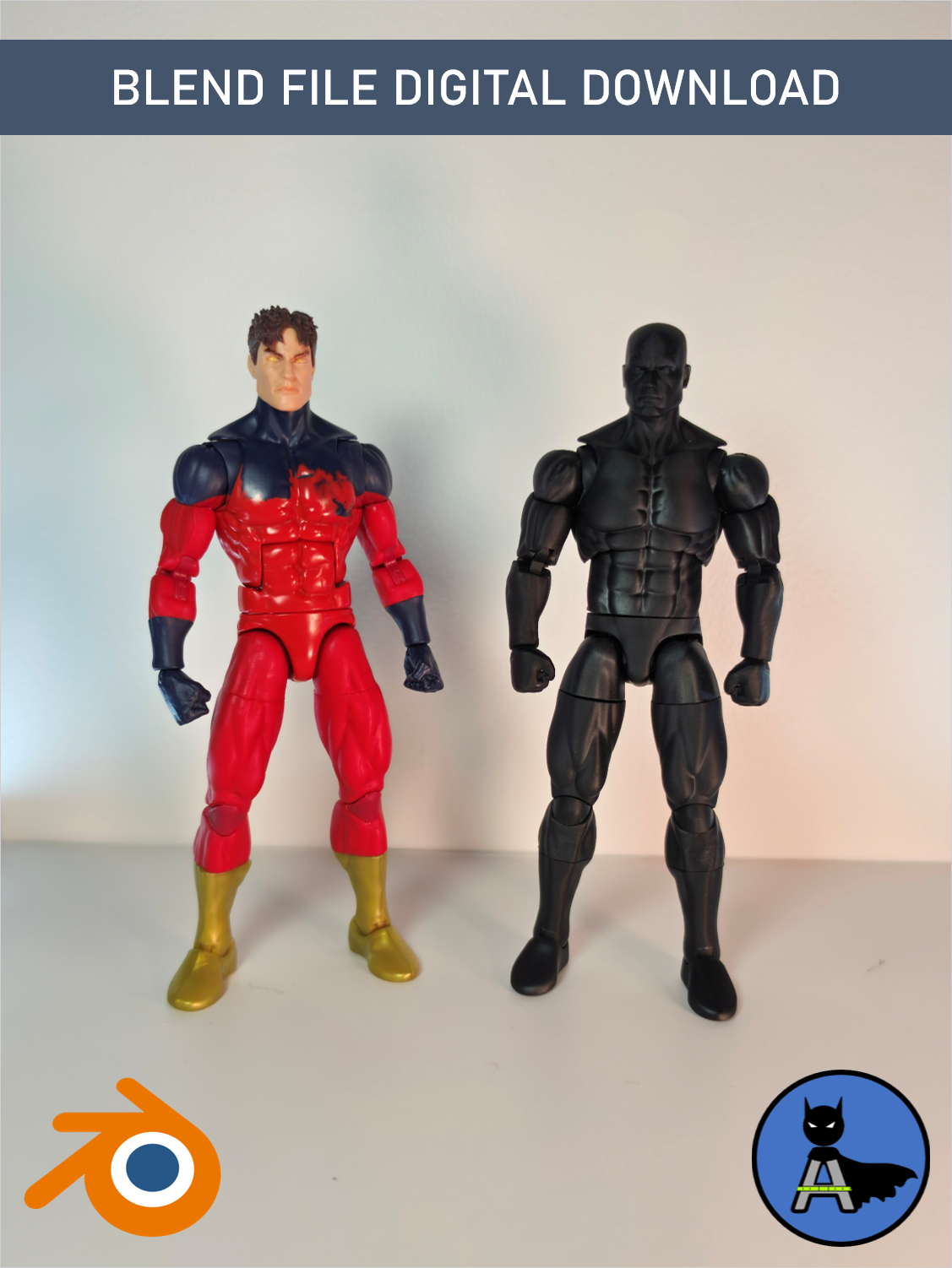 Azrach Toys Base Body – Blender File Digital Download