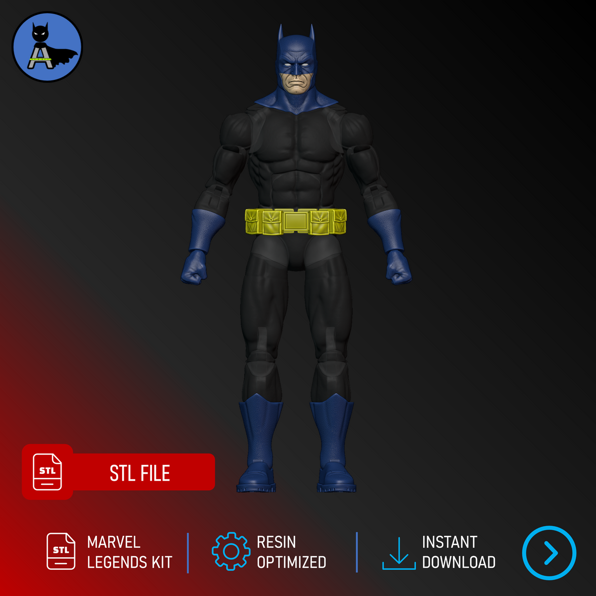 Detective Marvel Legends Kit - STL