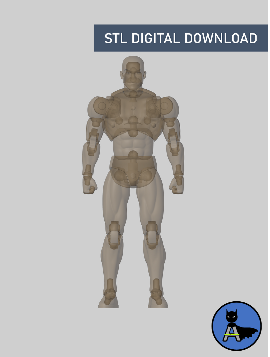 Bruce Base Body - STL