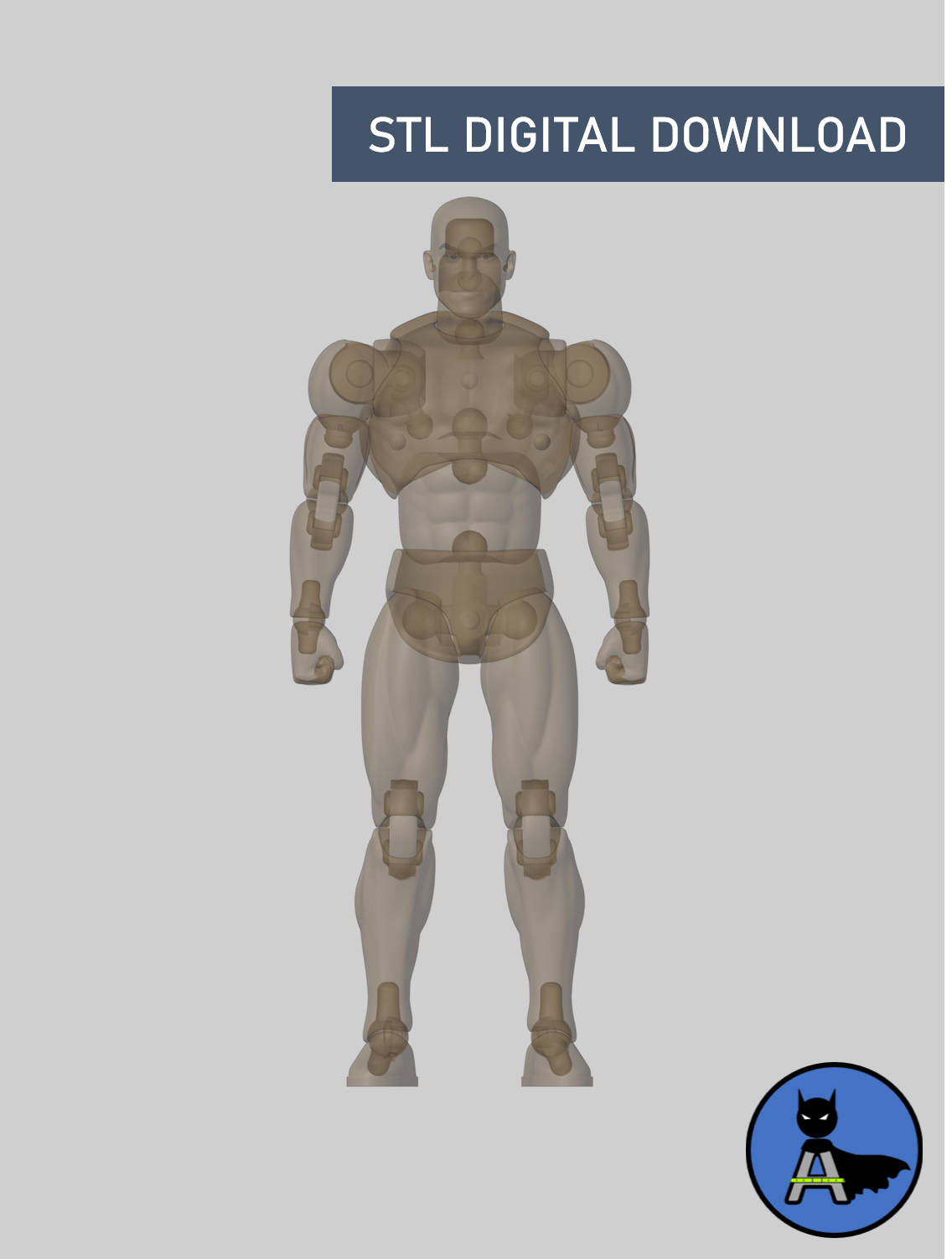 Bruce Base Body - STL