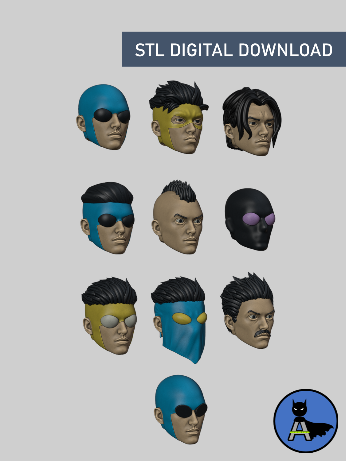 Unbeatable - Head Sculpts