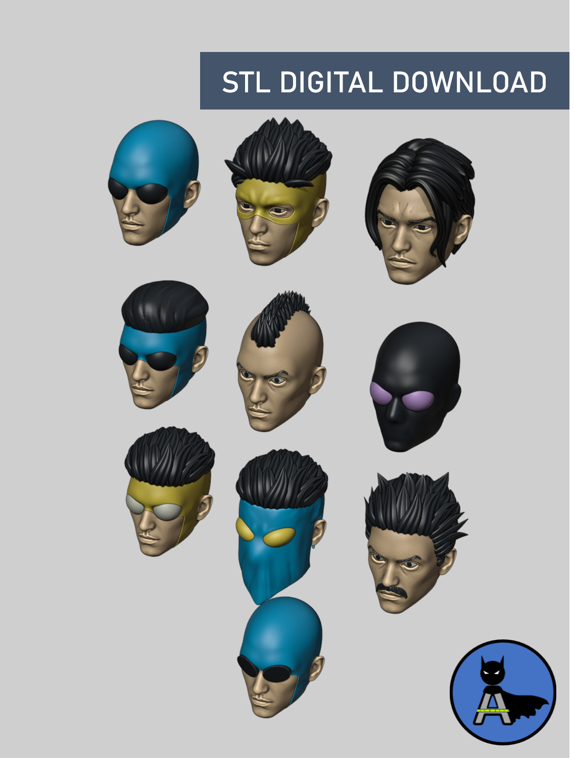 Unbeatable - Head Sculpts