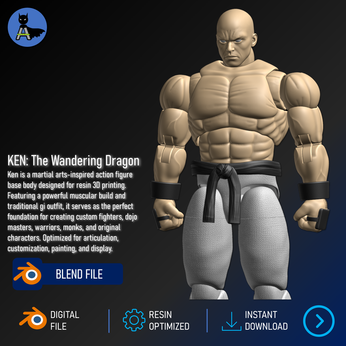 Ken Base Body - Blend