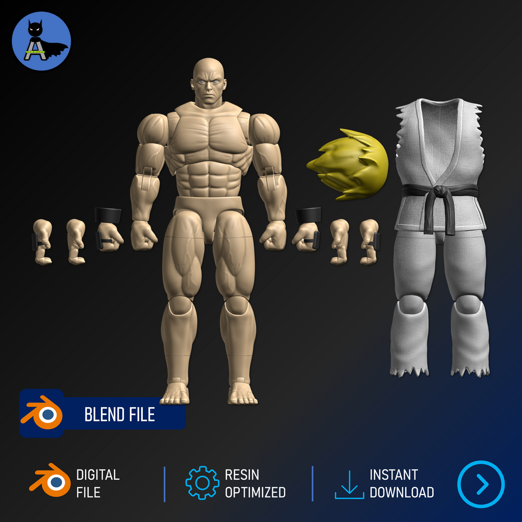 Ken Base Body - Blend
