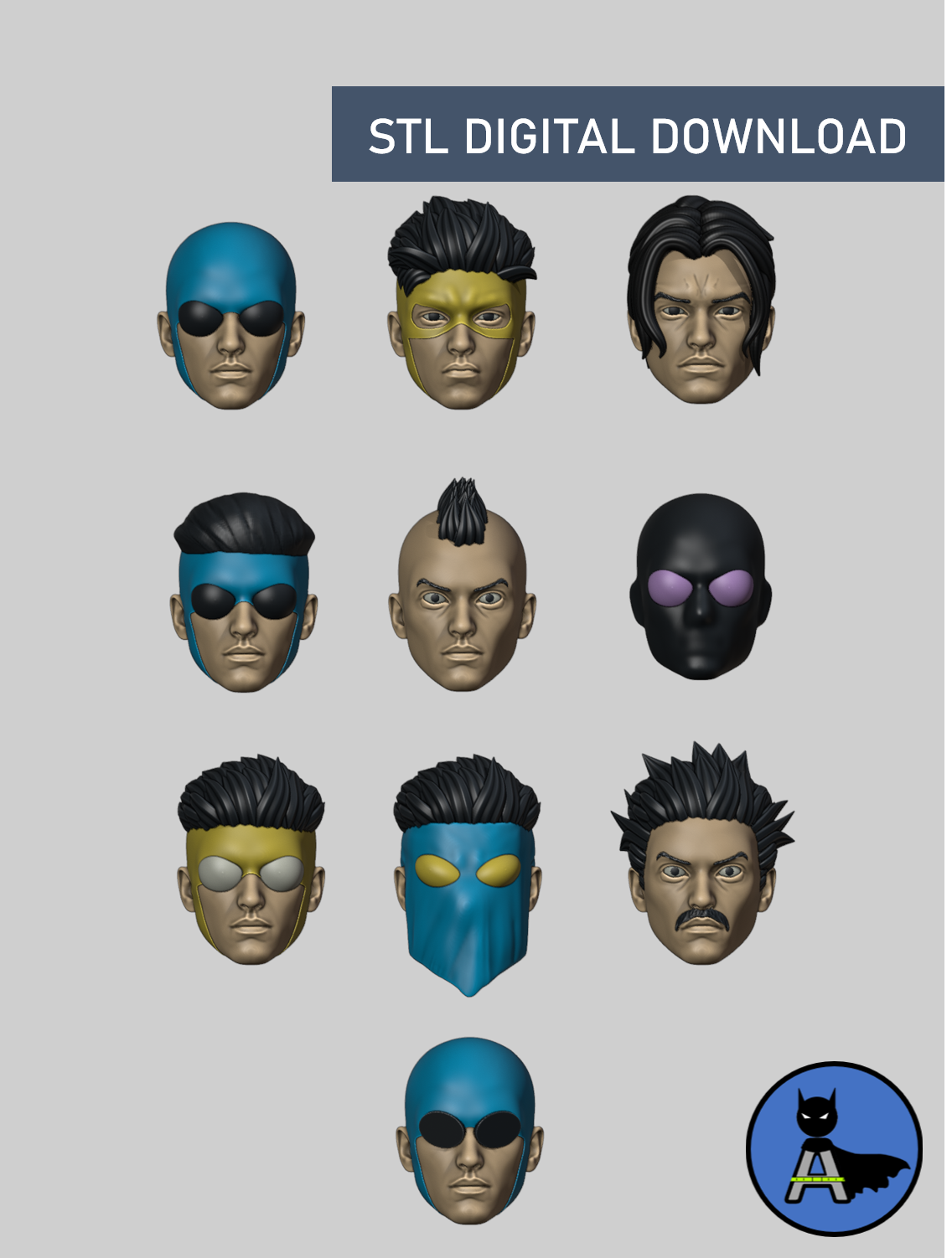 Unbeatable - Head Sculpts