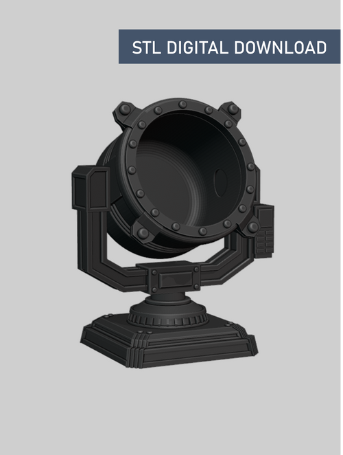3D Printable Rooftop Signal Light - Digital STL File Download