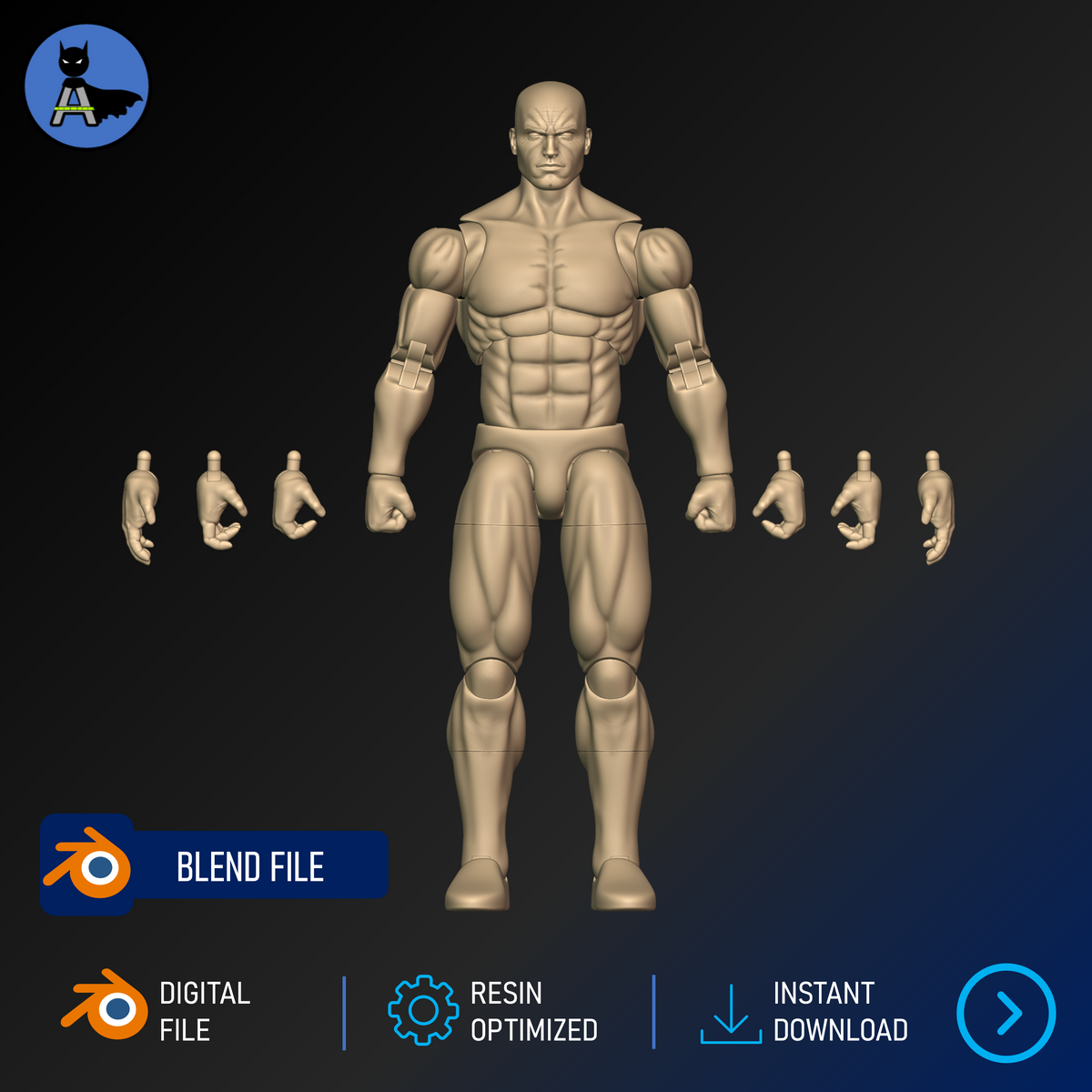 Steve Base Body – Blend